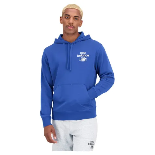 뉴발란스 에센셜 Brushed Back 플리스 후드티 139471652