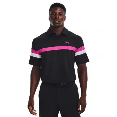 언더아머 GOLF Tee To Green Blocked 반팔 폴로 셔츠 139845917