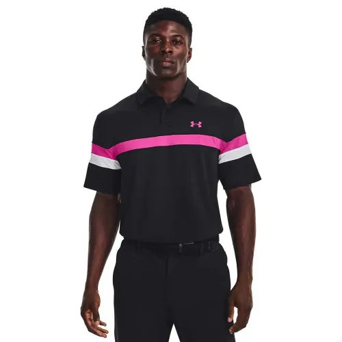 언더아머 GOLF Tee To Green Blocked 반팔 폴로 셔츠 139845917