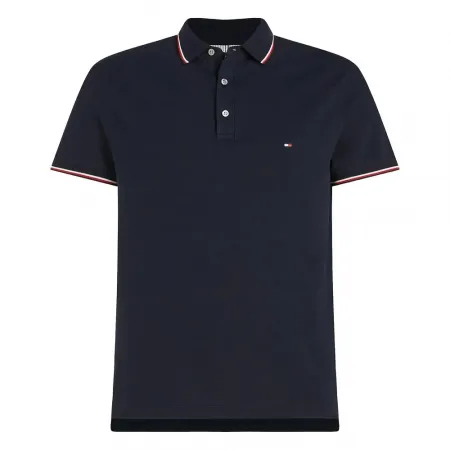 타미힐피거 RWB Tipped 반팔 폴로 셔츠 140386529