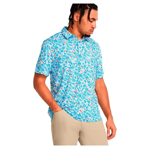 언더아머 GOLF Playoff 3 0 Printed 반팔 폴로 셔츠 140707921