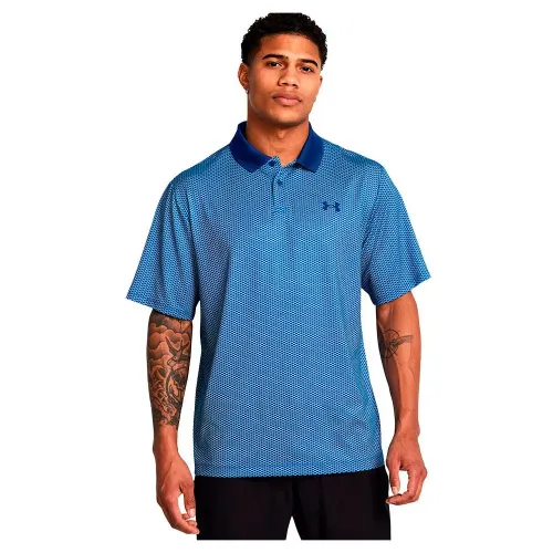 언더아머 GOLF Perf 3 0 Printed 반팔 폴로 셔츠 141013780
