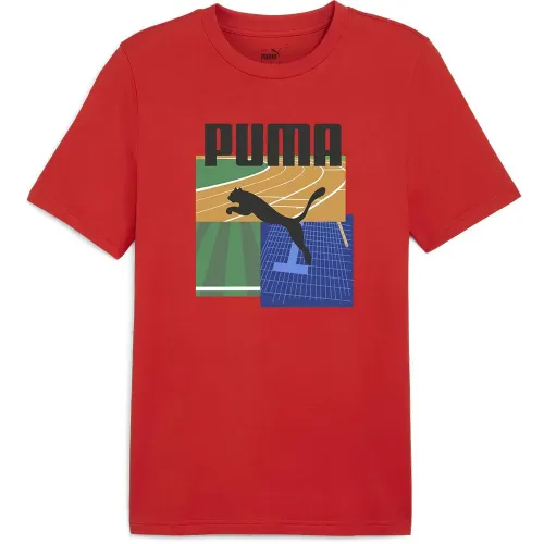 푸마 그래픽s Summer Sport 반팔 티셔츠 141020576