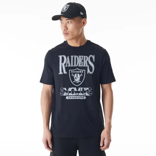 뉴에라 NFL Champs 그래픽 Table Las Vegas Raiders 반팔 티셔츠 141163759