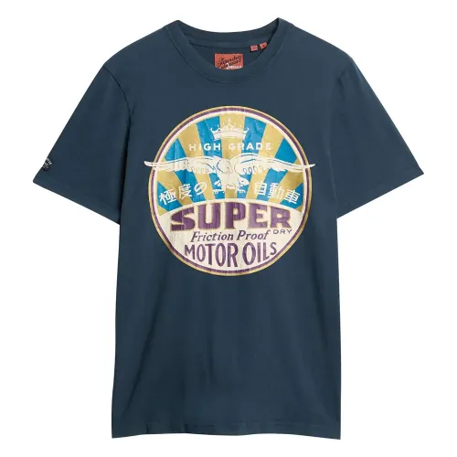 슈퍼드라이 Workwear Gasoline 반팔 티셔츠 141198395