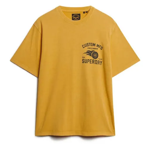 슈퍼드라이 Lo-Fi Biker 그래픽 반팔 티셔츠 141398504