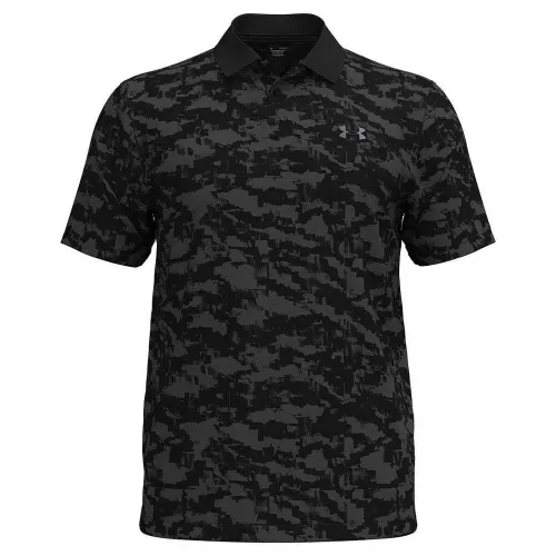 언더아머 GOLF Matchplay Printed 반팔 폴로 셔츠 141475452