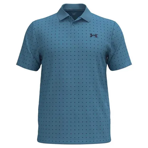언더아머 GOLF Matchplay Printed 반팔 폴로 셔츠 141475454