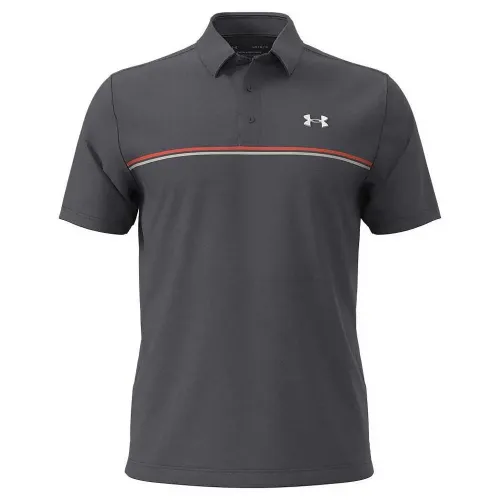 언더아머 GOLF Playoff 3 0 Stripe 반팔 폴로 셔츠 141475502
