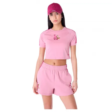 뉴에라 MLB Floral Crop LA 다져스 반팔 티셔츠 141491027