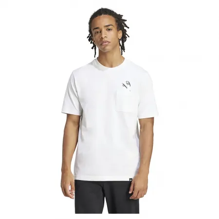 아디다스 Lounge Slides 그래픽 Pocket 반팔 티셔츠 141516463