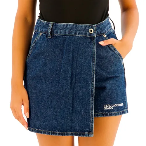 KARL LAGERFELD A3W10133 데님 반바지 141851836