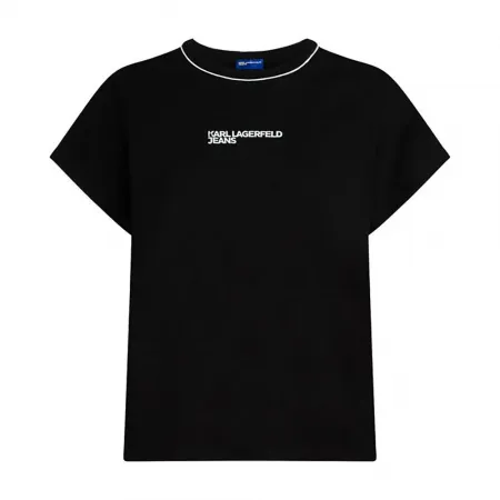 KARL LAGERFELD Drapey Logo 반팔 티셔츠 141851851
