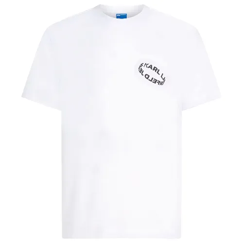 KARL LAGERFELD Reg Multi Ring 반팔 티셔츠 141851886