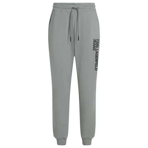 KARL LAGERFELD Text Logo Slim Fit 운동복 바지 141851908