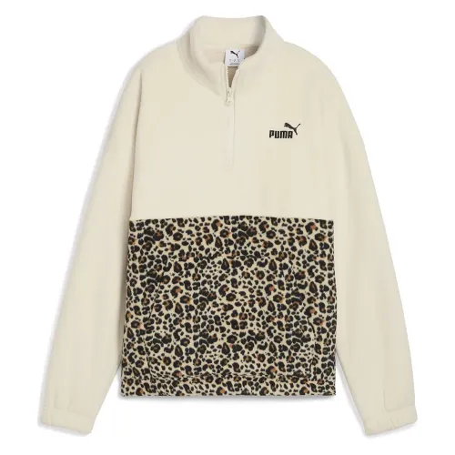 푸마 ESS 그래픽 Animal Relaxed Fit 하프 지퍼 스웨터 142006767
