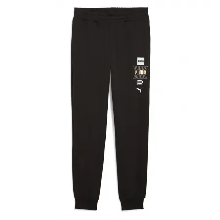 푸마 ESS 로고 LAB Holiday 운동복 바지 142006790