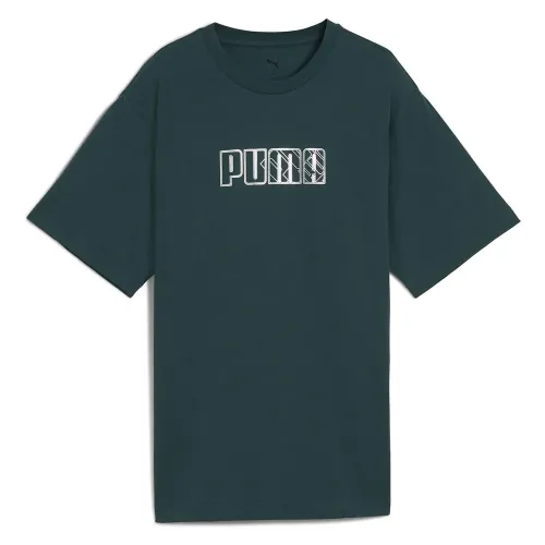 푸마 Maximal Metallic Relaxed Fit 반팔 티셔츠 142007137