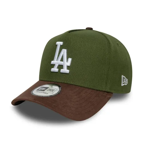 뉴에라 MLB Suede Visor Eframe LA 다져스 모자 142030385