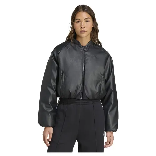 아디다스 Pleather Bomber Synthetic Down 봄버 자켓 142096836