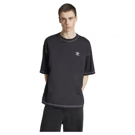 아디다스 Trefoil 에센셜 오버핏 반팔 티셔츠 142097197