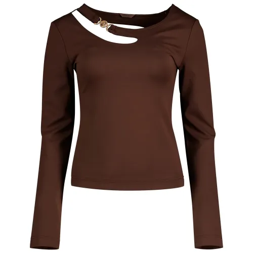 게스 Eleanor Buckle 긴팔 티셔츠 142111943