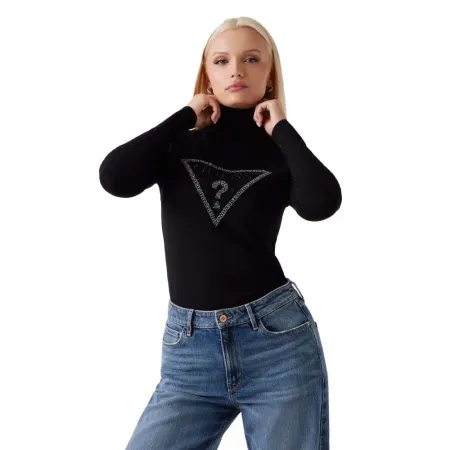 게스 Melanie Triangle Logo 스웨터 142112031