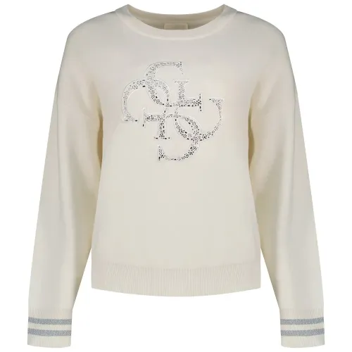 게스 Sylvie Logo 스웨터 142112145