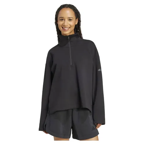 아디다스 All SZN Soft Lux 하프 지퍼 스웨터 142116739