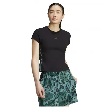 아디다스 Animal Print 3 Stripes 반팔 티셔츠 142116775