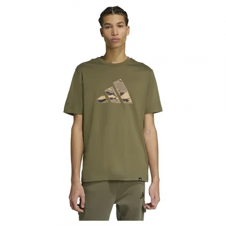 아디다스 Camo Logo 그래픽 반팔 티셔츠 142116937