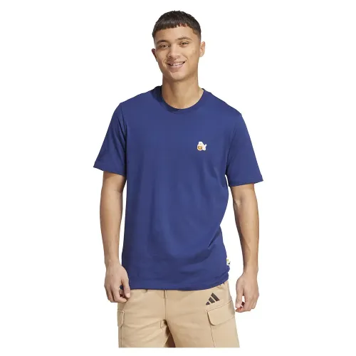 아디다스 Dog Hoop Patch 그래픽 반팔 티셔츠 142117063