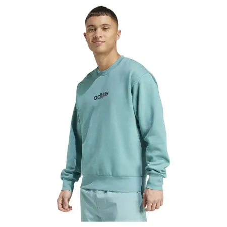 아디다스 에센셜 Linear 플리스 스웨터 142117144