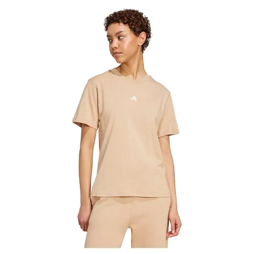 아디다스 에센셜 Small Logo Cotton 반팔 티셔츠 142117210