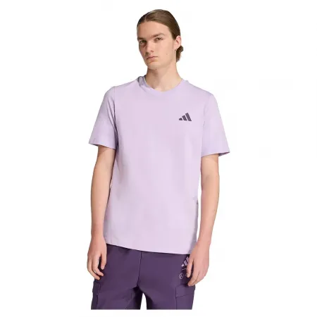 아디다스 메르세데스-AMG Petronas Formula One Team Premium Woven 그래픽 반팔 티셔츠 142117696