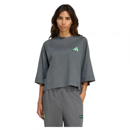 아디다스 메르세데스-AMG Petronas Formula One Team Premium Sweat 반팔 티셔츠 142117720