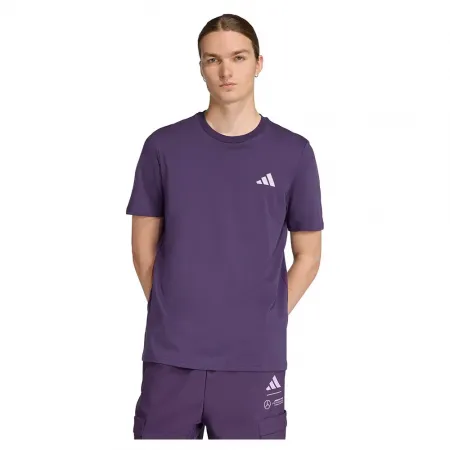 아디다스 메르세데스-AMG Petronas Formula One Team Premium Woven 그래픽 반팔 티셔츠 142117734