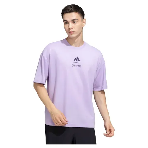 아디다스 메르세데스-AMG Petronas Formula One Team Premium Woven 반팔 티셔츠 142118073