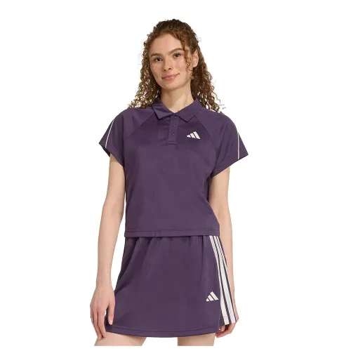 아디다스 Stadium 3 Stripes Tennis Inspired Jacquard Polo 반팔 티셔츠 142118180