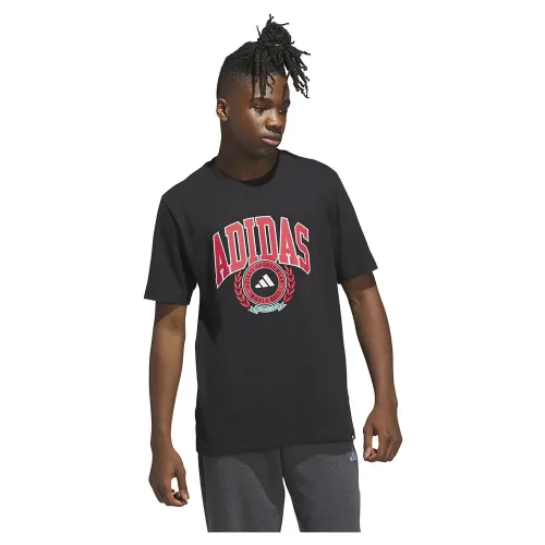 아디다스 Varsity Crest 그래픽 반팔 티셔츠 142118310