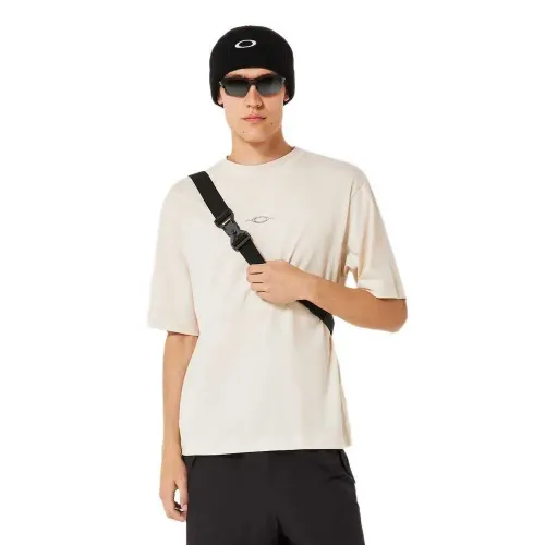 오클리 APPAREL Stacked metal 반팔 티셔츠 142134002