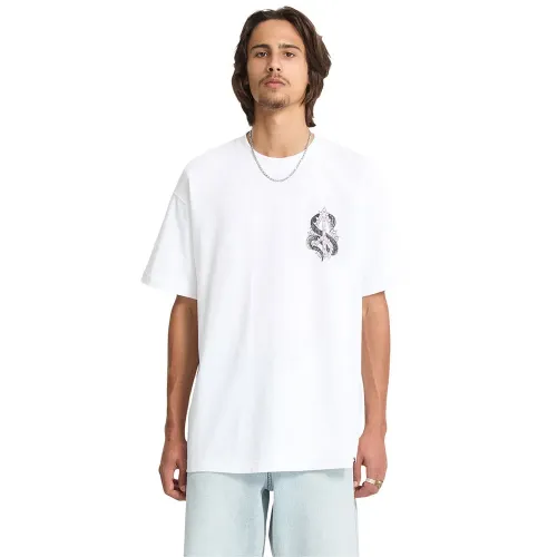 볼컴 Snake Peace Loose Fit 반팔 티셔츠 142144614