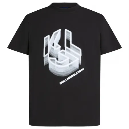 KARL LAGERFELD Monogram Regular Fit 티셔츠 142144899