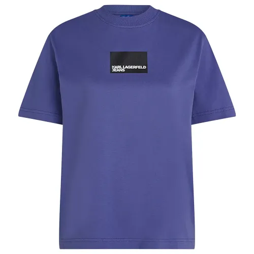 KARL LAGERFELD Reg Box Logo 반팔 티셔츠 142144909