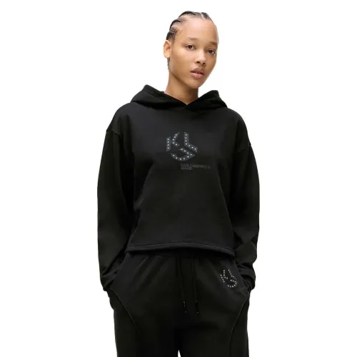 KARL LAGERFELD Studded Regular Fit 후드티 142144914