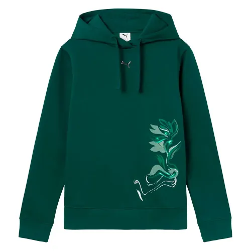 푸마 그래픽 Flowered 후드티 142153665