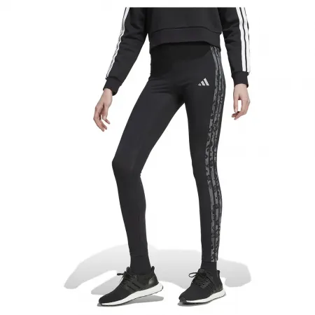 아디다스 Animal Print 3 Stripes high waist 레깅스 142156035