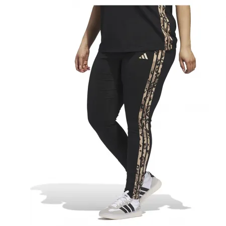 아디다스 Animal Print 3 Stripes Plus high waist 레깅스 142156047