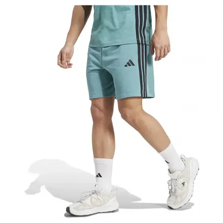 아디다스 에센셜 3 Stripes French Terry 반바지 142156383