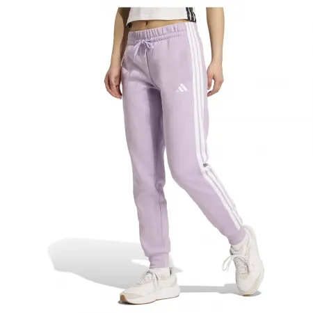 아디다스 에센셜 3 Stripes 플리스 Slim 조거팬츠 142156492